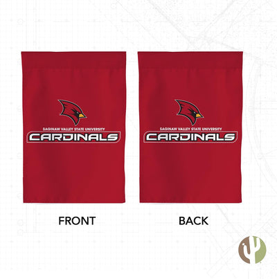 Bandera SVSU Saginaw Cardinals 19x12" Exteriores