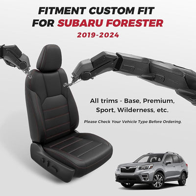 Fundas asiento Subaru Forester piel sintética impermeables