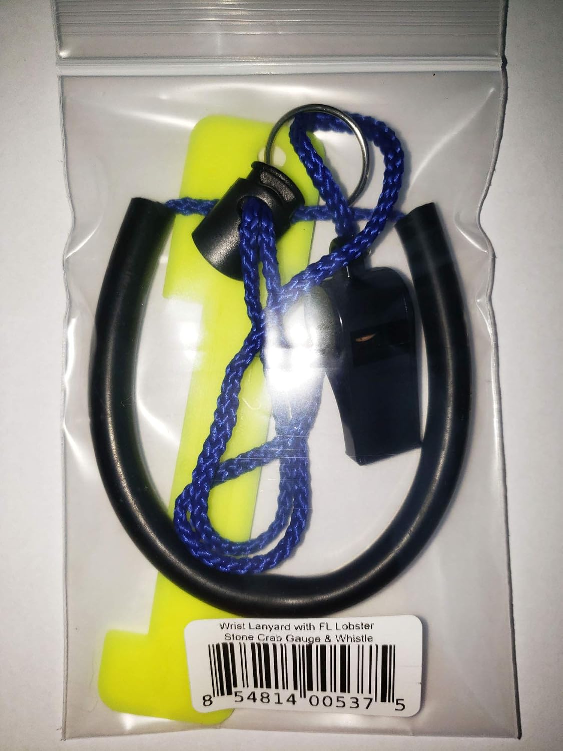 Cordón muñeca con medidor langosta y silbato