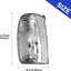 Espejo lateral conductor con luz giro comp Ford Transit