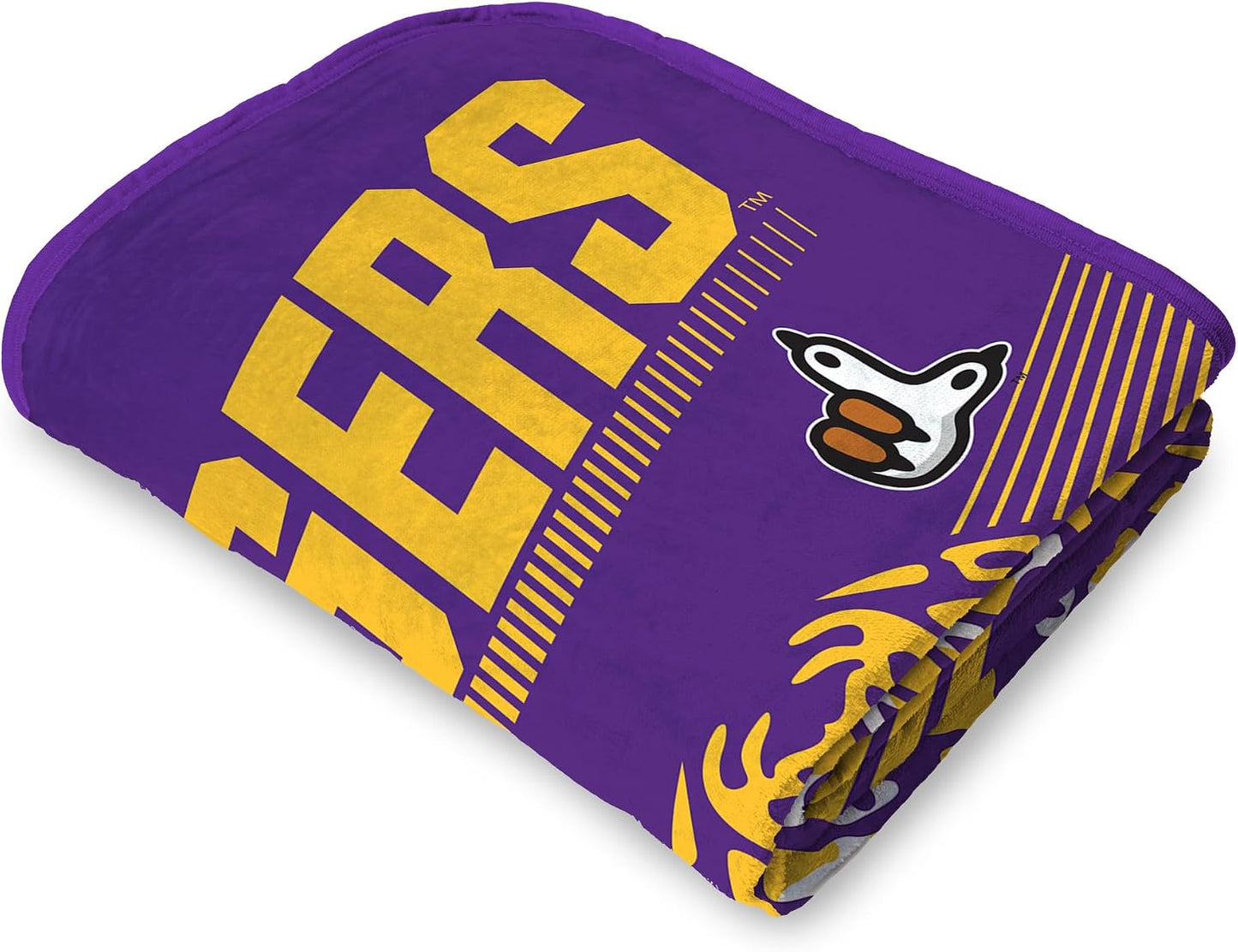 Manta polar LSU Tigers NCAA 60x80" ultrasuave