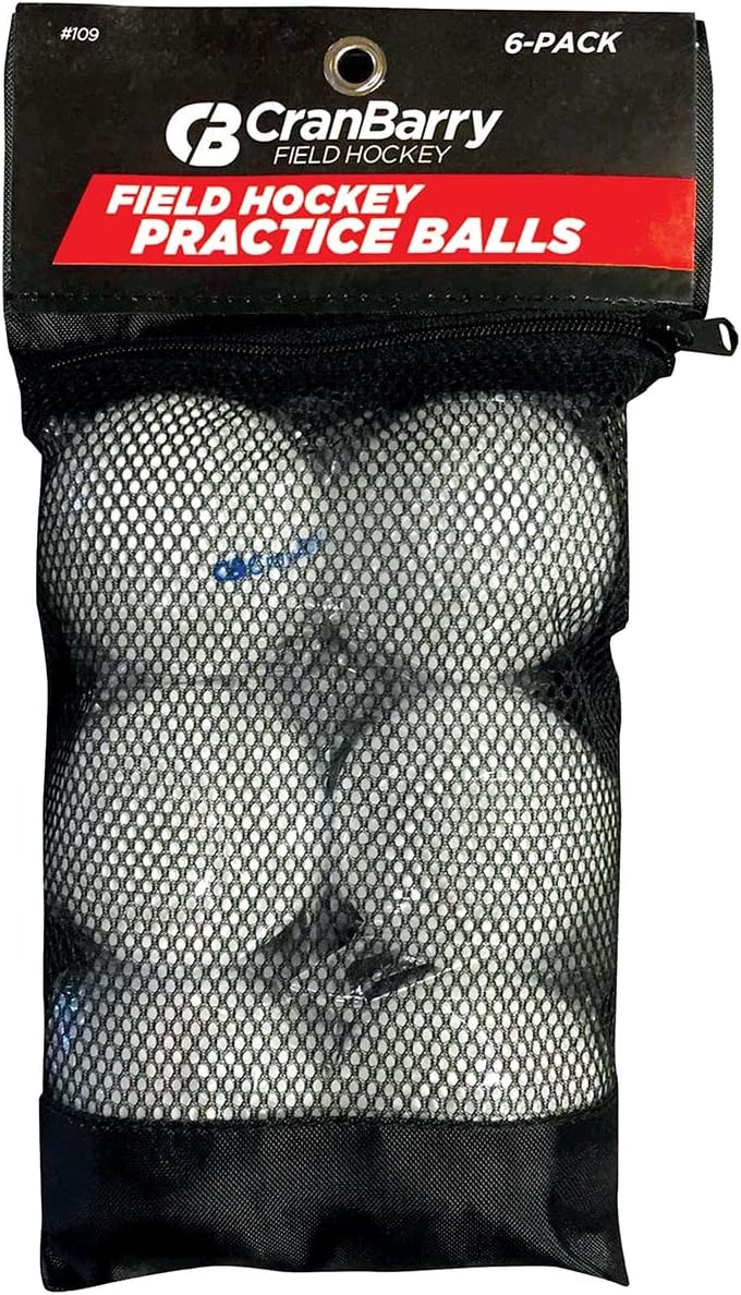 Pelota práctica hockey césped 6 Uds