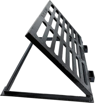 Rejilla drenaje hierro fundido 24x16pulg cubierta metal
