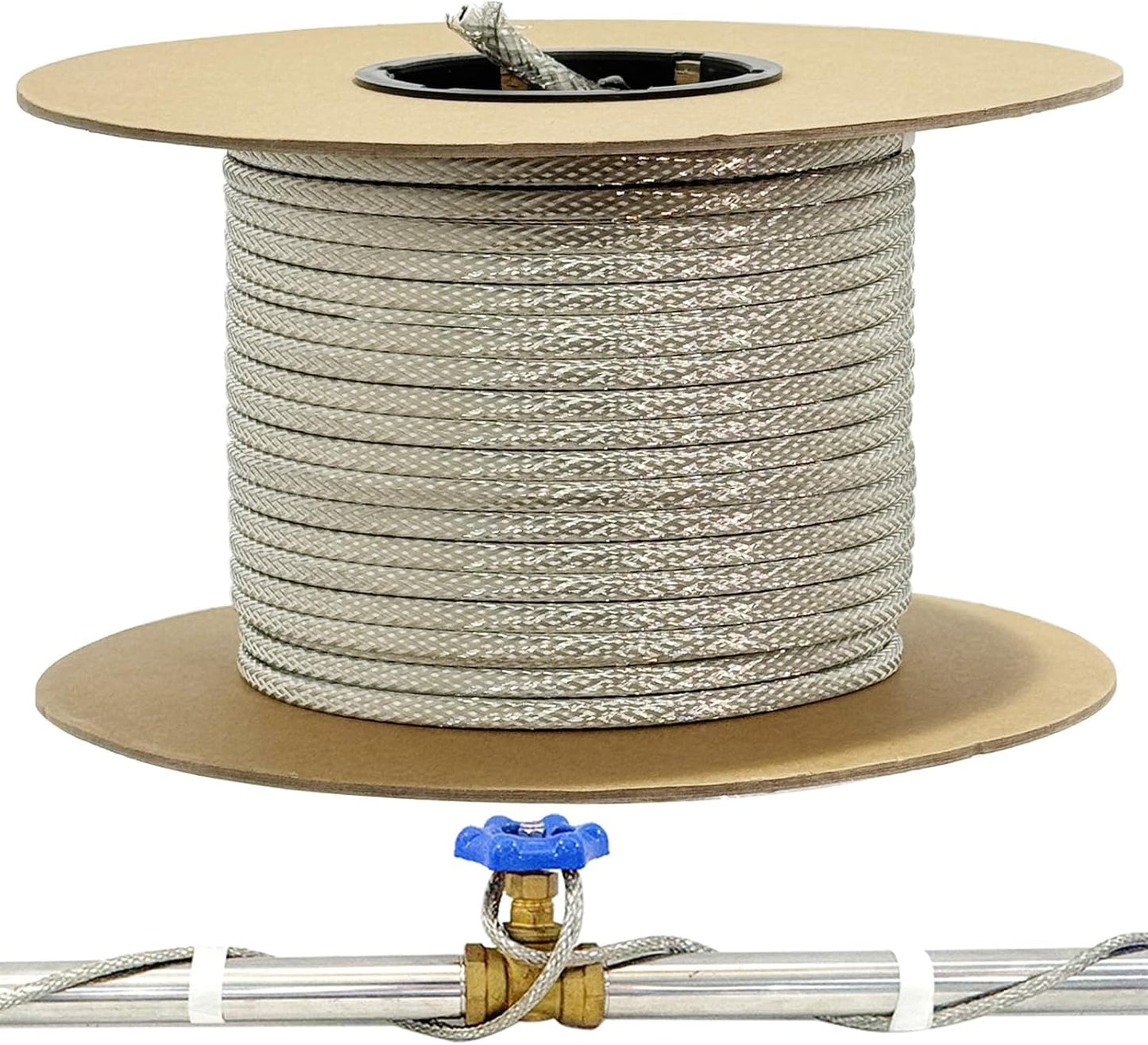 Cable calefactor autorregulador para hogar móvil