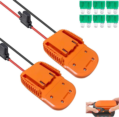 2 Pzas Adaptador Rueda Eléctrica 18V para Rc Coche Bicicleta