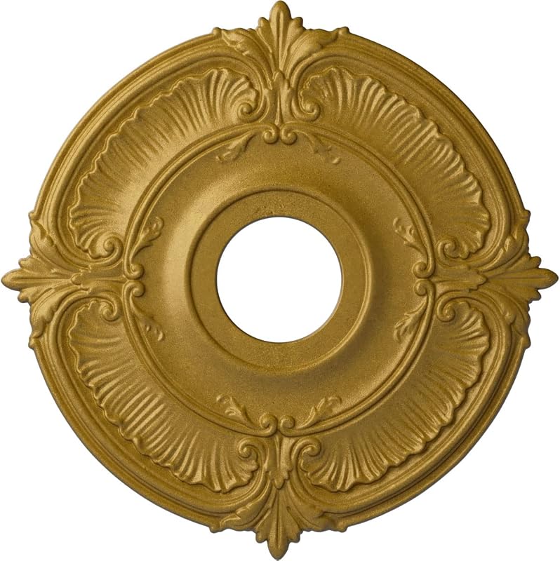 Medallón techo Attica 18pulg 4pulg Faraones dorado