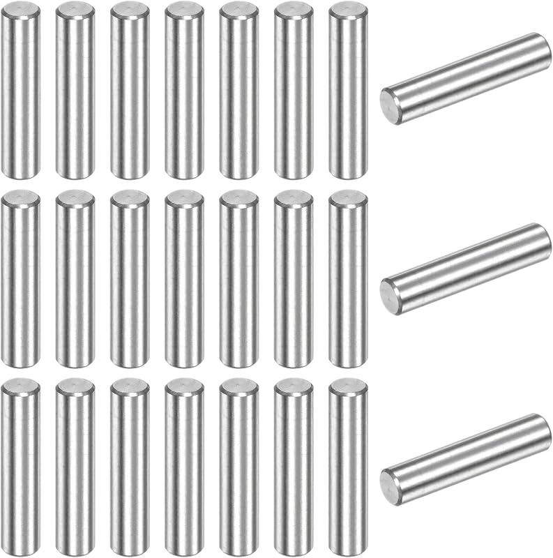 30 Pasadores Acero Inox 304 para Estantería y Madera