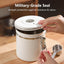 Contenedor café acero inox hermético 40.6oz blanco