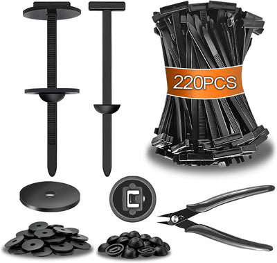 220 Hebillas Nailon Cremalleras Automotrices 50lb
