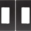 Placa pared interruptor oscilante Radiant 1 banda bronce