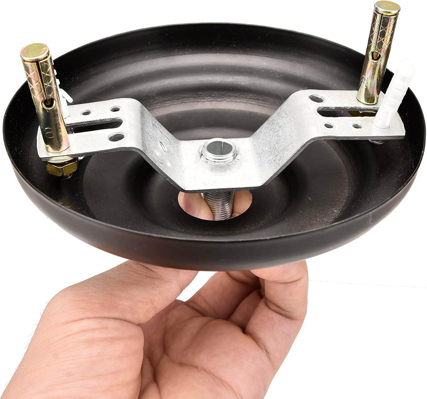 Kit toldo acero vintage para candelabro 5" negro