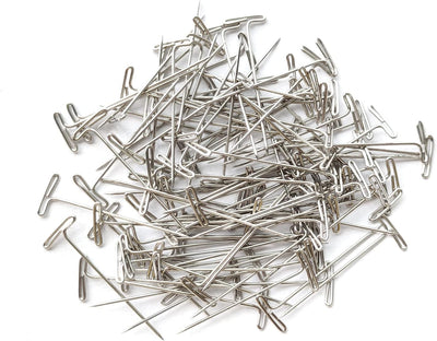 100 Pasadores T 1.5pulg para Peluca Tejer Acolchado