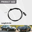 Cable liberador capó Chevy C3 Corvette lateral P/N41787