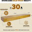Estantes flotantes madera rústica pino para pared set 2-8"