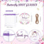 50 Vasos Acrílicos Regalo Baby Shower