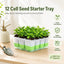 Bandeja semillas silicona reutiliz. 5 pzas plegable