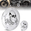 Tapa distribuidor 3D calavera 5 agujeros Harley Softail