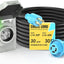 Cable extensión generador 30 pies 30A NEMA L14-30P/L14-30R