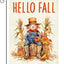 Bandera jardín otoño 12x18pulg decoración patio
