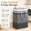 2 Cestas Ropa Sucia Impermeable Plegable con Asas
