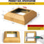 4 Fundas Aluminio Base Poste Cubierta 3.5pulg