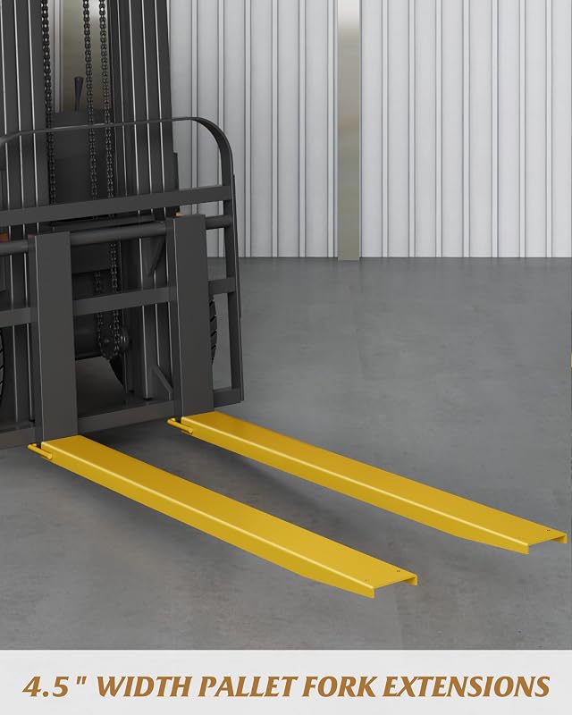 Extensiones horquilla acero 72" x 4.5" 1 par