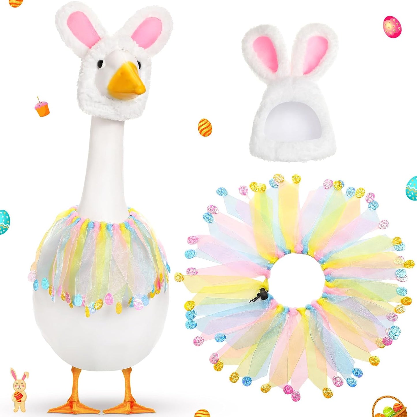Traje ganso plástico 23x17pulg fiesta San Patricio