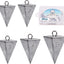 Peso pesca pirámide 1-8oz para salada y dulce