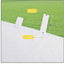 2 Cortinas patio impermeables pestañas adhesivas