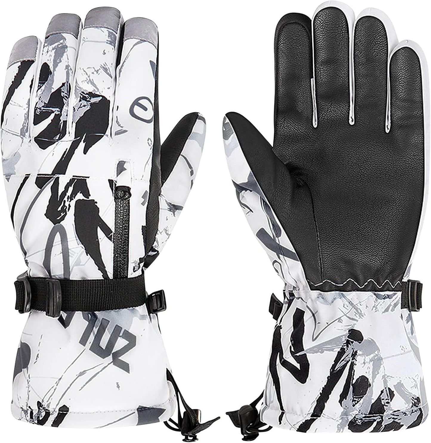 Guantes nieve niños impermeables resistentes viento