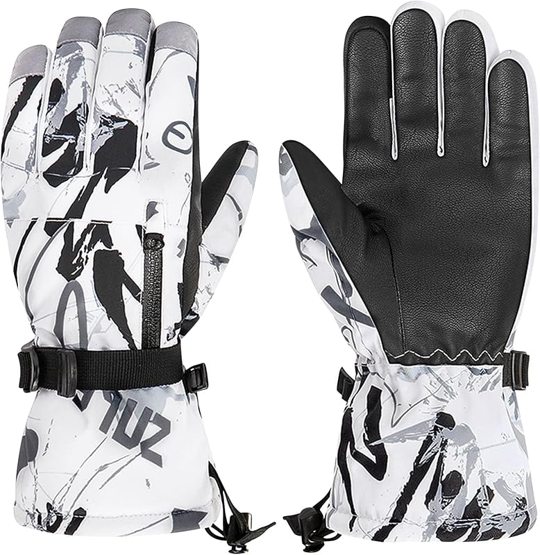 Guantes nieve niños impermeables resistentes viento