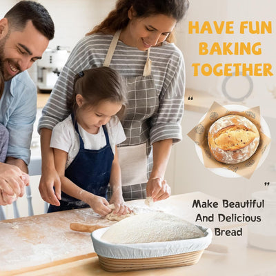 Horno holandés hierro fundido 7.5qt con canasta Banneton