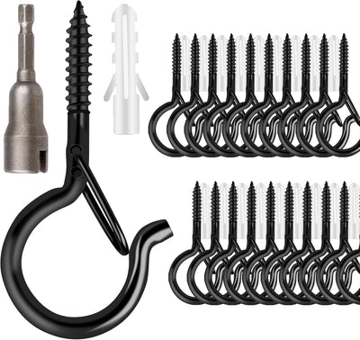 36 Ganchos Q-Hanger con Hebilla Seguridad para Luces Colgantes