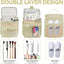 Bolsa organizadora ducha 2 capas malla secado rápido