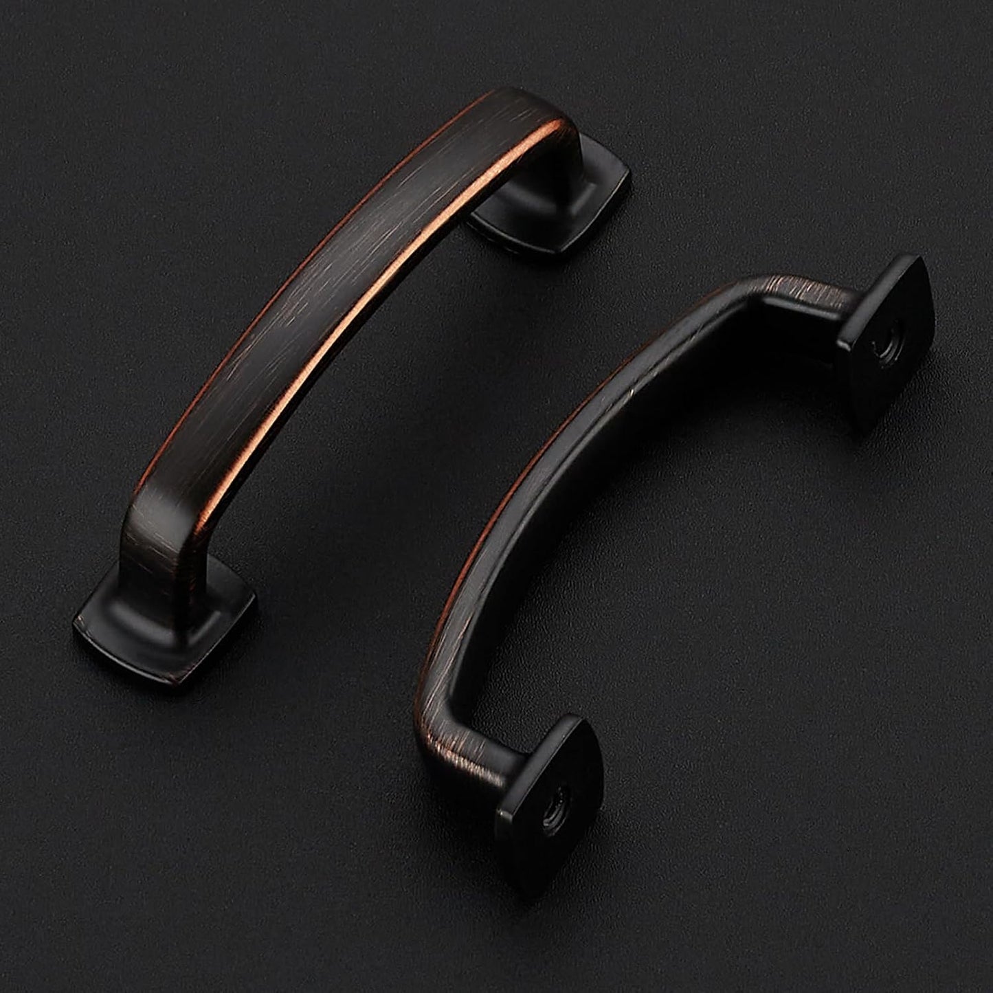 30 Manijas Tiradores Arco 3pulg Color Bronce Aceitado