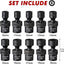 10 Pzas Enchufe Impacto 3/8" 10-19mm CR-MO