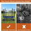 Bolsas arena rellenables 132lb para pesar patio jardín