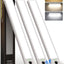 Iluminación inalámbrica 12" sensor movimiento 96 LED