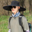 Sombrero ala ancha 6" protección solar unisex