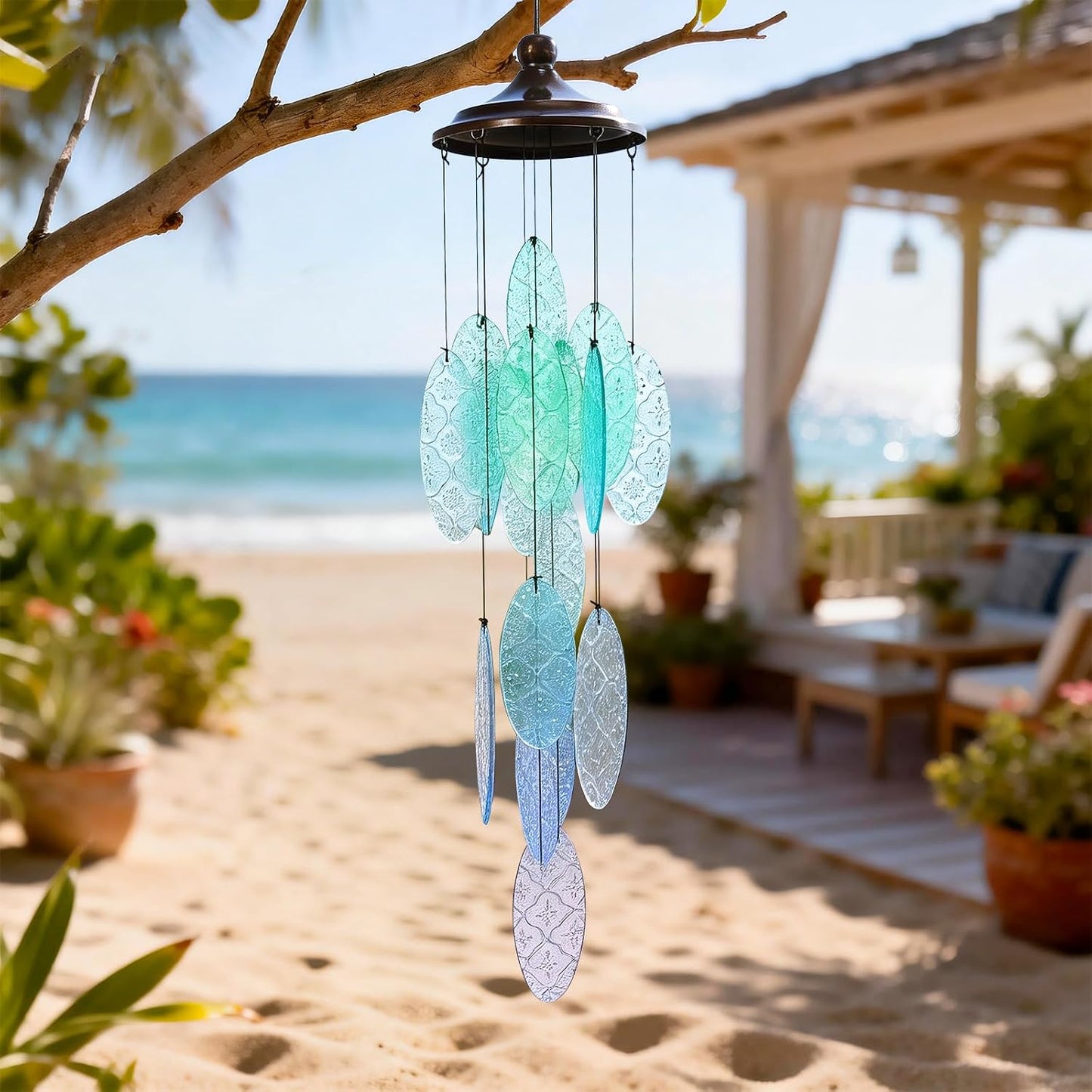 Campanillas de viento para exterior jardín decoración