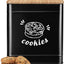 Tarro galletas tapa hermética de bambú para cocina