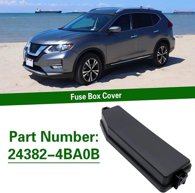Cubierta caja fusibles Nissan Rogue 14-19 24382-4BA0B