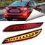 Luz reflectora LED parachoques Chevy Cruze Trax DRL rojo