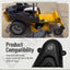 Cubierta polea lateral descarga derecha comp Hustler Raptor 52