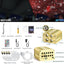 600 Kit cielo estrellado auto luces RGBW 32W 13.1ft