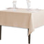 Mantel cuadrado poliéster 70pulg color beige
