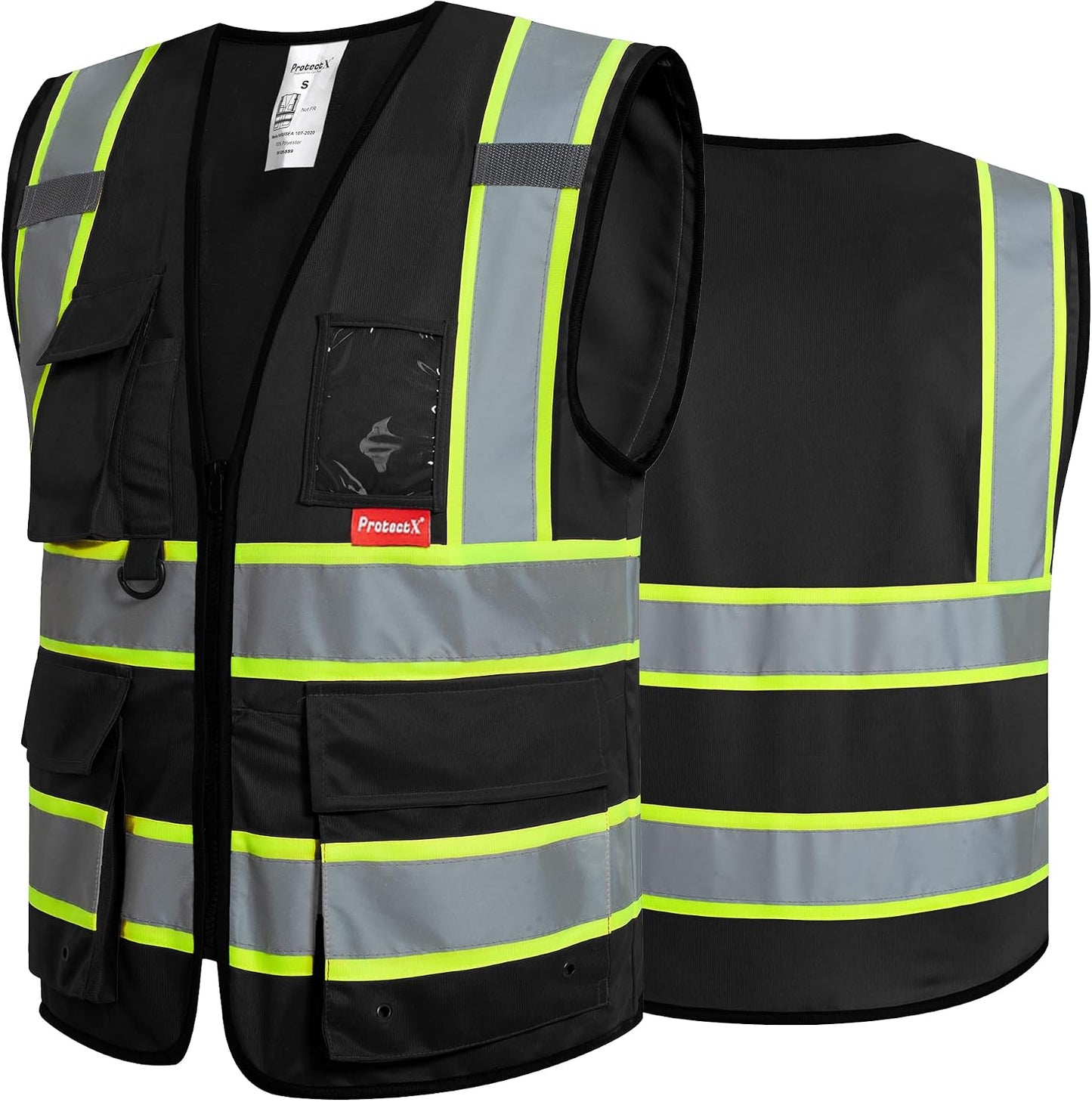 Chaleco seguridad 9 bolsillos reflectante clase 2