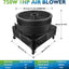 Soplador aire inflable 750w para bailarín 18pulg