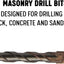 Broca martillo SDS-Plus Serie Pro 5/8x12-1/4