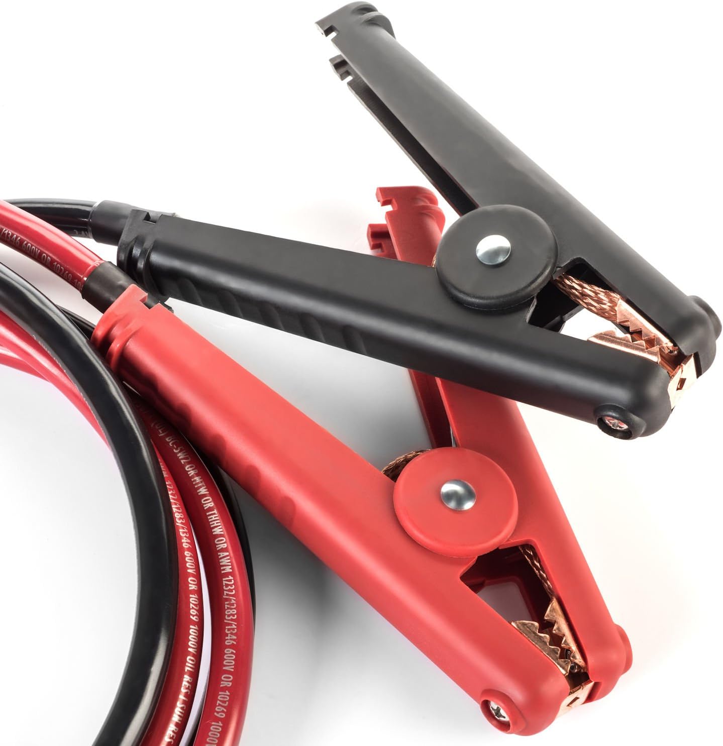 Set cables batería 4 AWG 20pies terminal anillo 5/16pulg